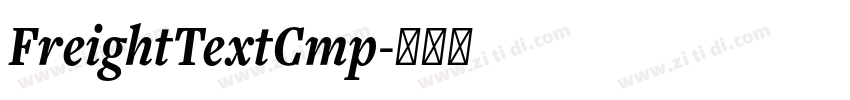 FreightTextCmp字体转换