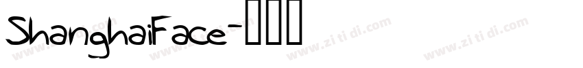 ShanghaiFace字体转换