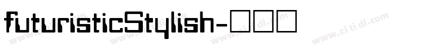 futuristicStylish字体转换