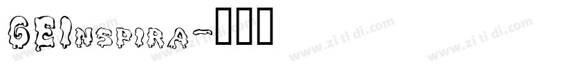 GEInspira字体转换