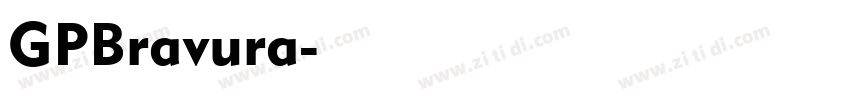 GPBravura字体转换