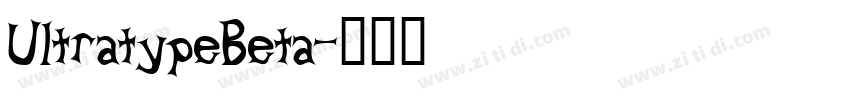 UltratypeBeta字体转换