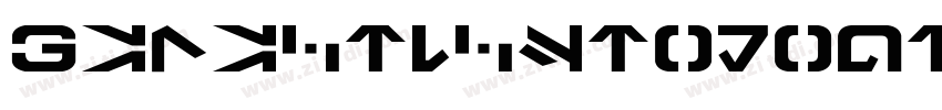 GalacticStomOutline字体转换