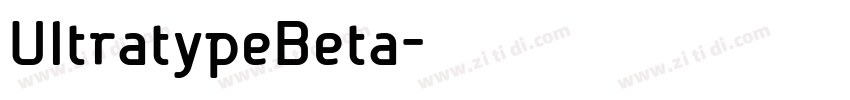 UltratypeBeta字体转换