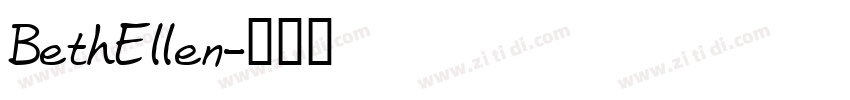 BethEllen字体转换