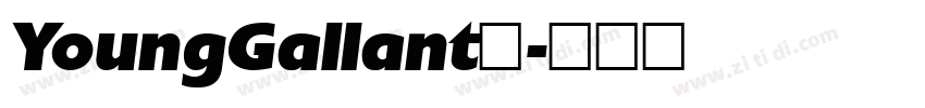 YoungGallant◆字体转换