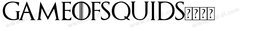 GameOfSquids字体转换