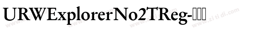 URWExplorerNo2TReg字体转换