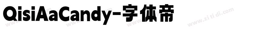 QisiAaCandy字体转换