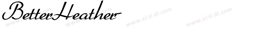 BetterHeather字体转换