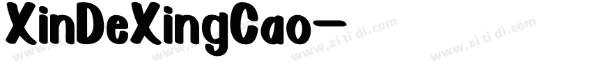 XinDeXingCao字体转换