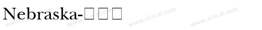 Nebraska字体转换