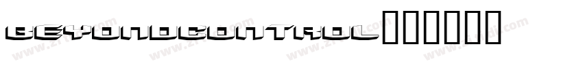 BeyondControl字体字体转换