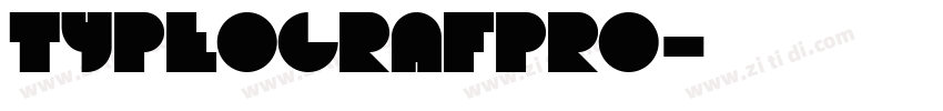 TypeOgrafPro字体转换 TypeOgrafPro字体转换
