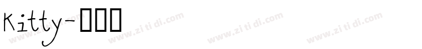 Kitty字体转换