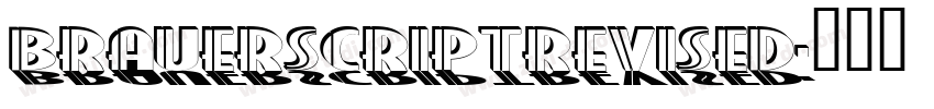 BrauerScriptRevised字体转换