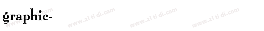 graphic字体转换