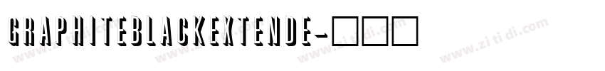 GraphiteBlackExtende字体转换