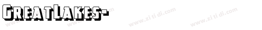 GreatLakes字体转换