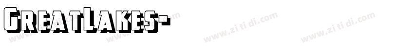 GreatLakes字体转换
