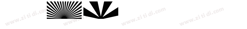 华康竹风体W4字体转换