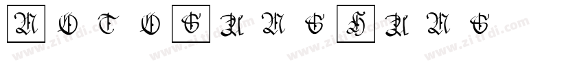 NotoSansHans字体字体转换