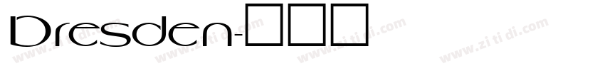 Dresden字体转换