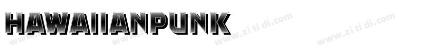 hawaiianpunk字体转换