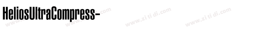 HeliosUltraCompress字体转换