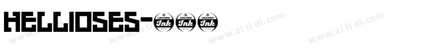 HELLIOSES字体转换