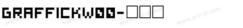 GraffickW00字体转换