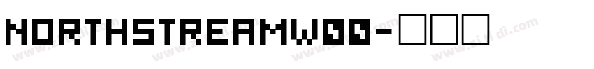 NorthstreamW00字体转换