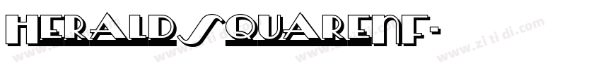 HeraldSquareNF字体转换