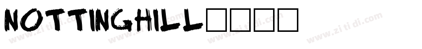 NottingHill字体转换