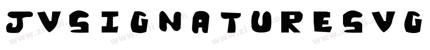 JVSignatureSVGALT字体转换