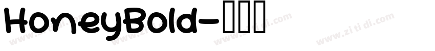 HoneyBold字体转换