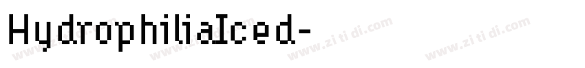 HydrophiliaIced字体转换