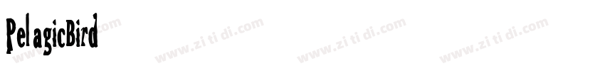 PelagicBird字体转换