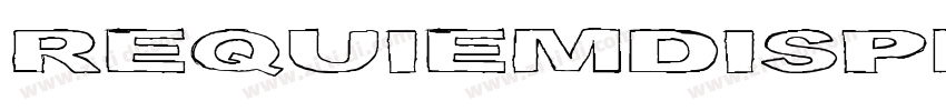 RequiemDisplay字体转换