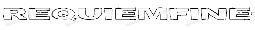 RequiemFine字体转换