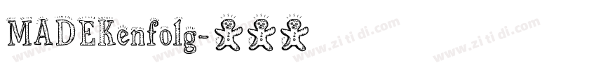 MADEKenfolg字体转换