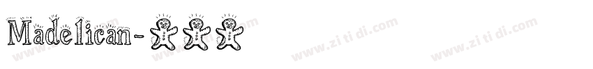 Madelican字体转换