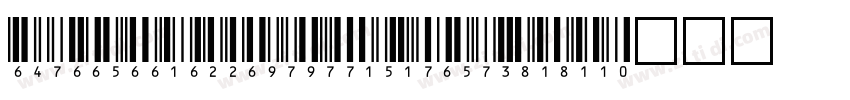 code39hrp24dltt字体转换