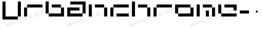 Urbanchrome字体转换