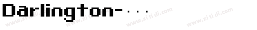 Darlington字体转换