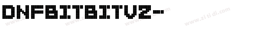 DNFBitBitv2字体转换