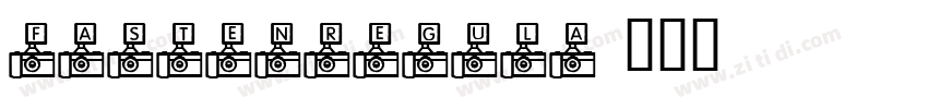 FastenRegula字体转换