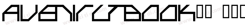 avenirltbook字体字体转换