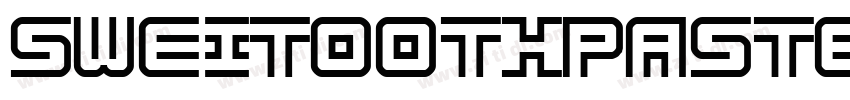 SweiToothpaste字体转换
