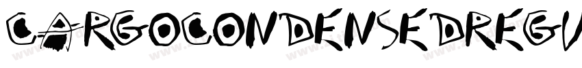 CargoCondensedRegula字体转换